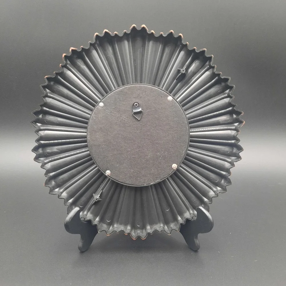 Set of 3 Sunburst Mirrors‎ Copper Bronze Starburst Wall Decor